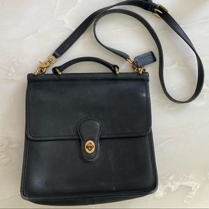 Vintage Coach Willis Top Handle Bag